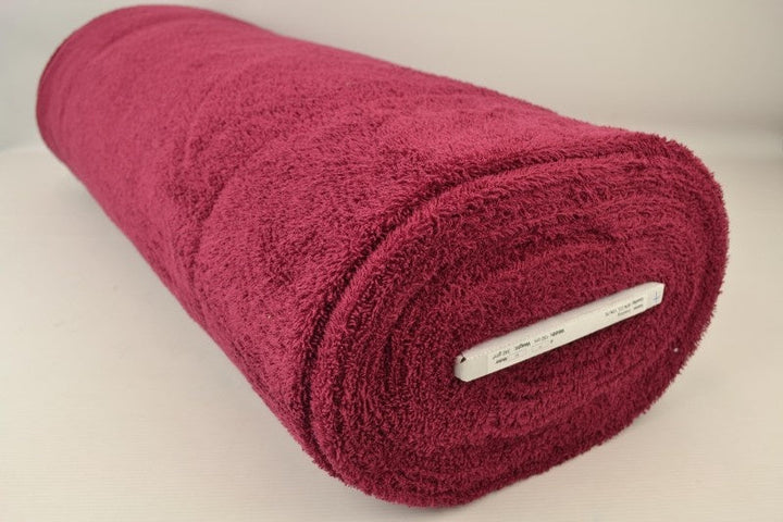 BORDEAUX DUBBELSIDIG FROTTÉ – ABSORBERANDE HANDDUKSTYG (OEKO-TEX)