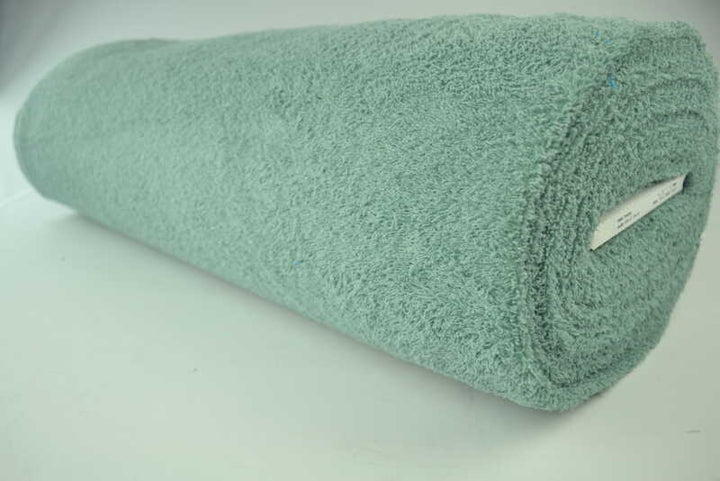 VINTAGE GRÖN DUBBELSIDIG FROTTÉ – ABSORBERANDE HANDDUKSTYG (OEKO-TEX)