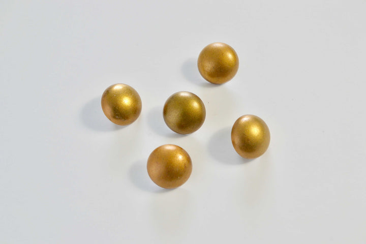 ÖGONKNAPP GULD 20 MM