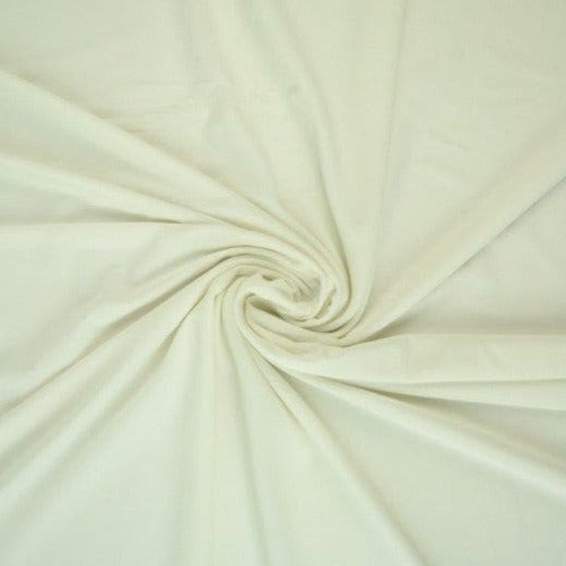 Råvit lycramesh – elastiskt nettyg, semi-transparent 4-vägs stretch (bild 1 av 4)