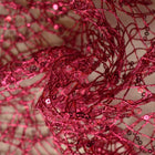 PINK TRANSPARENT NÄTPALJETT TYG