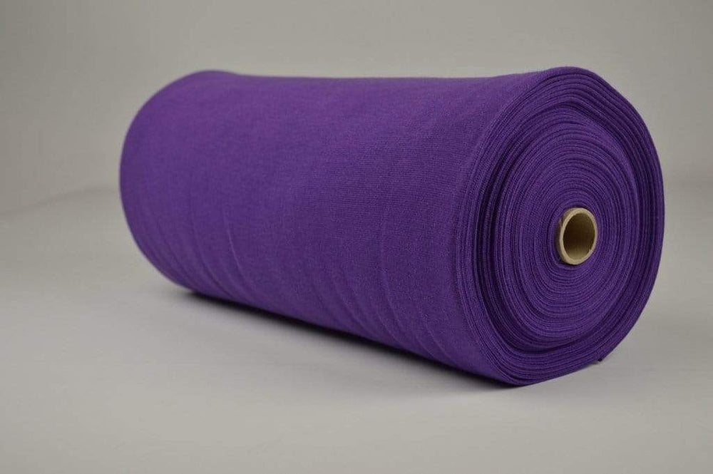 Lila muddväv – bomullsmudd med stretch (bild 2 av 5)