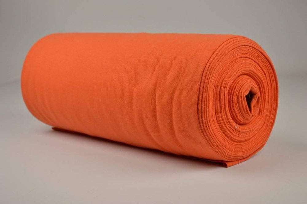 Orange muddväv – bomullsmudd med stretch (bild 2 av 5)