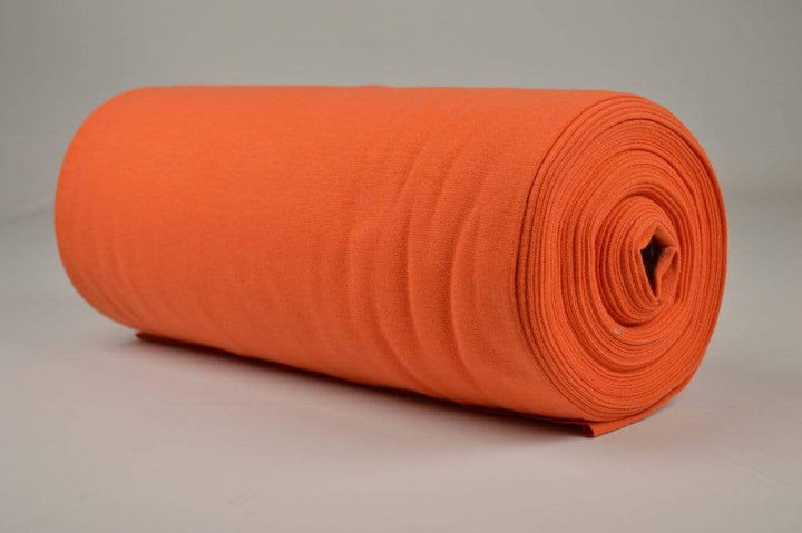 Orange muddväv – bomullsmudd med stretch (bild 2 av 5)
