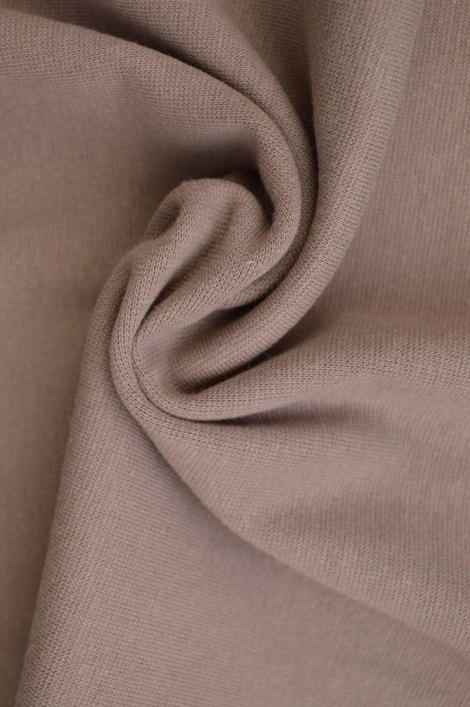 Taupe muddväv – bomullsmudd med stretch (bild 1 av 5)