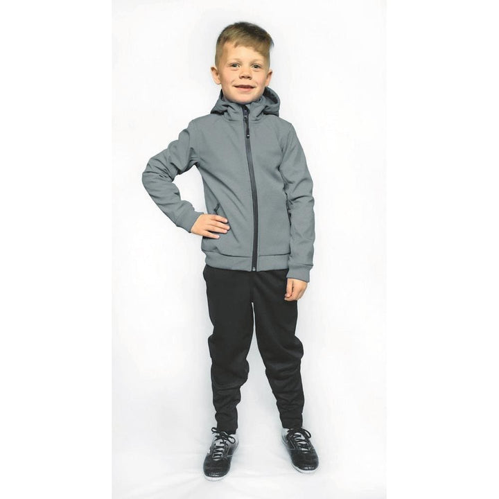 Taupe vattentätt softshell tyg med fleecefoder (bild 5 av 5)