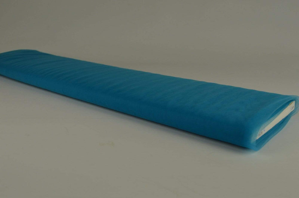 Petroleum mjukt tyll med stretch (bild 2 av 2)