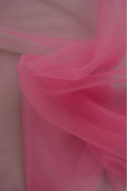 Pink mjukt tyll med stretch (bild 1 av 2)