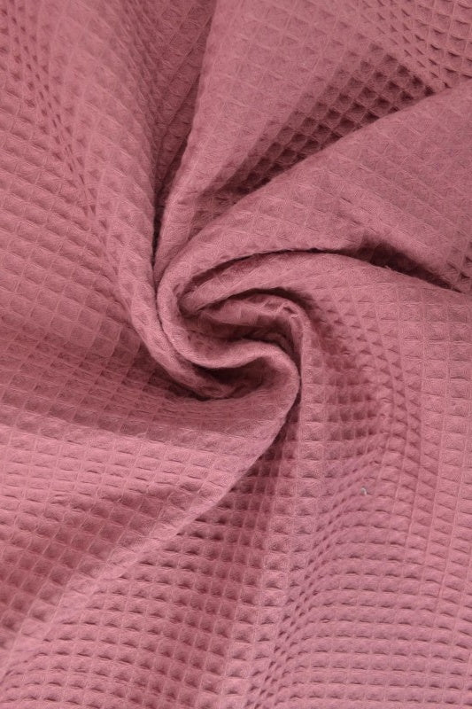 Mörk vintage våffel piqué – absorberande & snabbtorkande (bild 1 av 8)