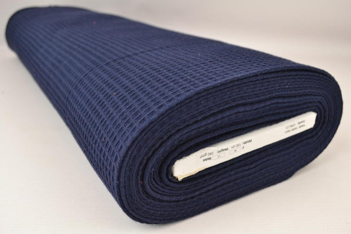 Navy våffel piqué – absorberande & snabbtorkande (bild 2 av 8)