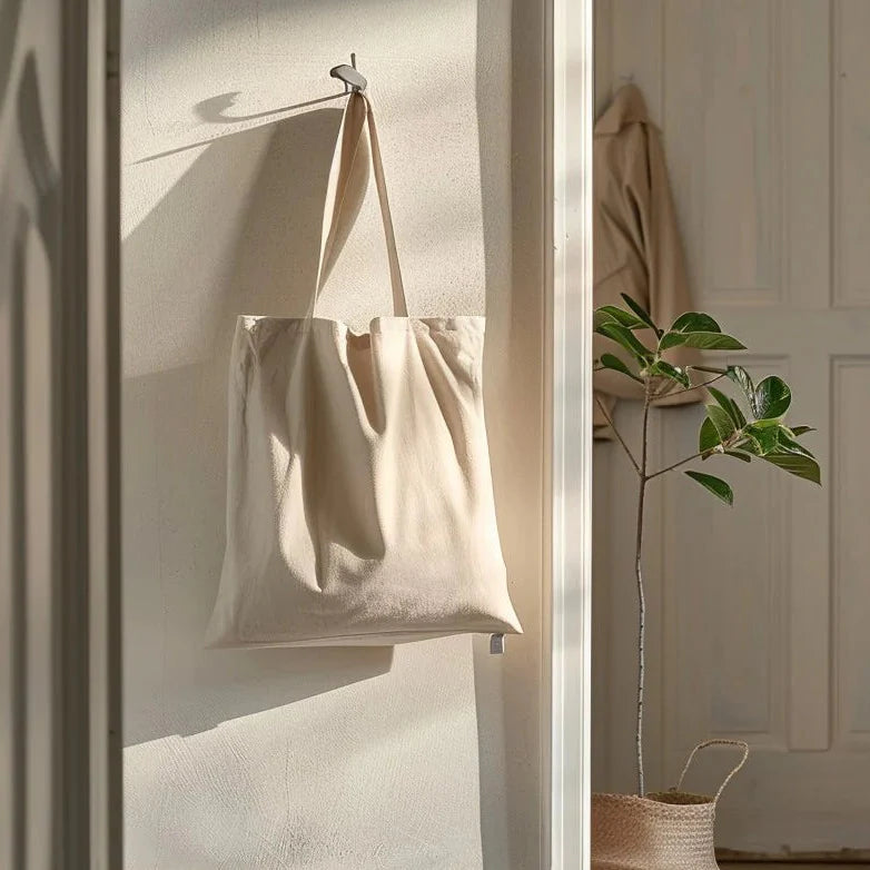 MOSSIG GRÖN BOMULLSCANVAS – TÄTT VÄVD 350 g/m², OEKO-TEX