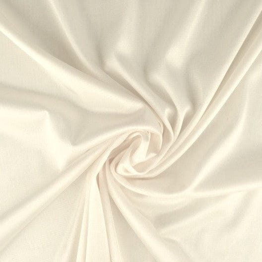 Cremefärgad charmeuse fodertyg med stretch (bild 1 av 2)