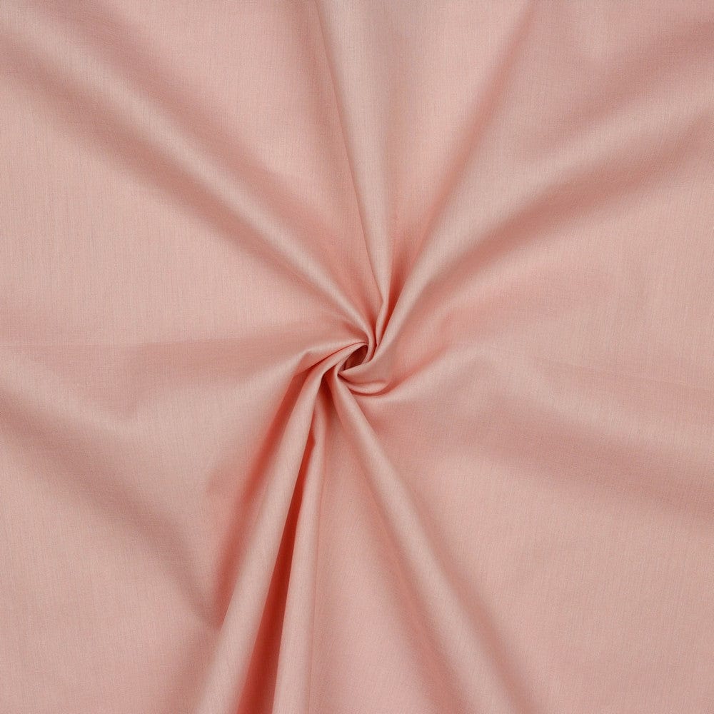 ROSA EKOLOGISK LÄTT SEMI TRANSPARENT VOILE TYG AV BOMULL
