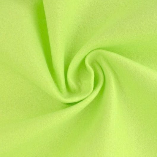 TJOCK LIME GRÖN FILT 3 MM – HOBBY & DEKORATION