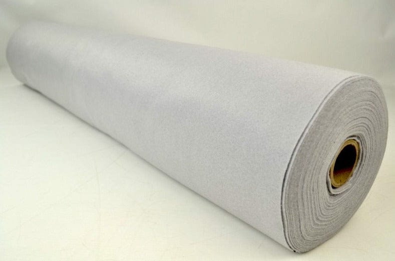 TUNN SILVERGRÅ FILT 1 MM – HOBBY & DEKORATION