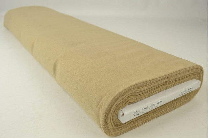 Beige bomullsflanell – mjuk borstad yta & naturlig (bild 2 av 6)