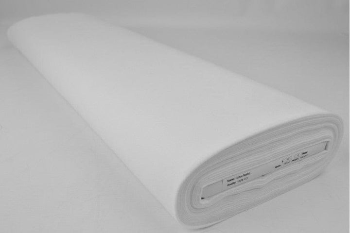 Vit bomullsflanell – mjuk borstad yta & naturlig (bild 2 av 6)