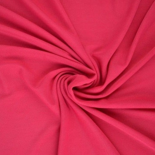 Pink lycramesh – elastiskt nettyg, semi-transparent 4-vägs stretch (bild 1 av 4)
