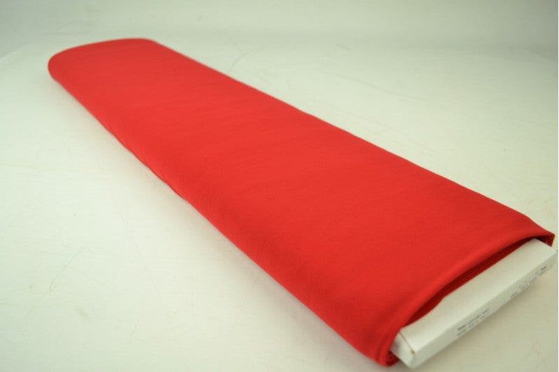 Röd lycramesh – elastiskt nettyg, semi-transparent 4-vägs stretch (bild 2 av 4)
