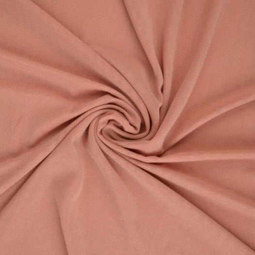 Vintage ljusrosa lycramesh – elastiskt nettyg, semi-transparent 4-vägs stretch (bild 1 av 4)