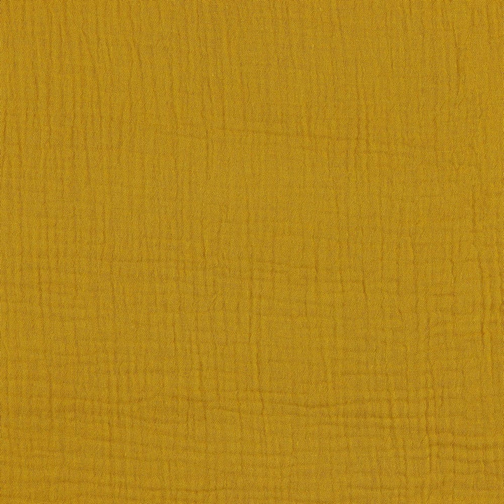 SENAPSGUL DOUBLE GAUZE EKOLOGISK MUSLIN – MJUK & ANDNINGSBAR