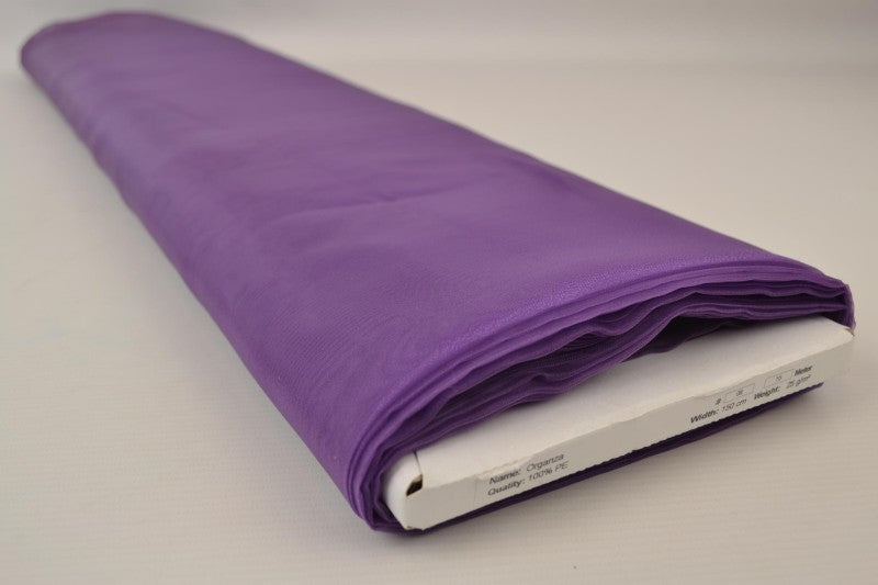 Lila organza – transparent & glänsande (bild 2 av 7)