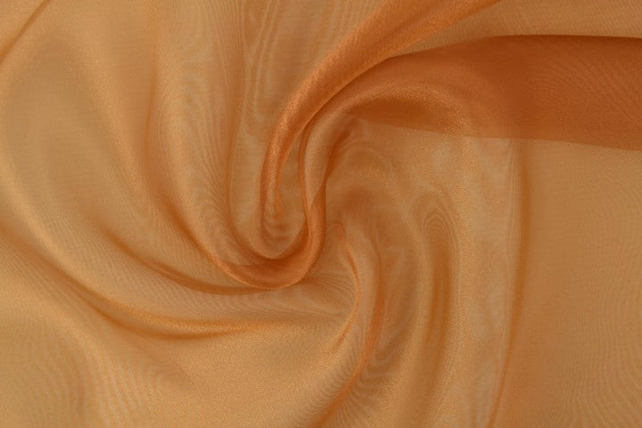 Senapsgul organza – transparent & glänsande (bild 3 av 7)