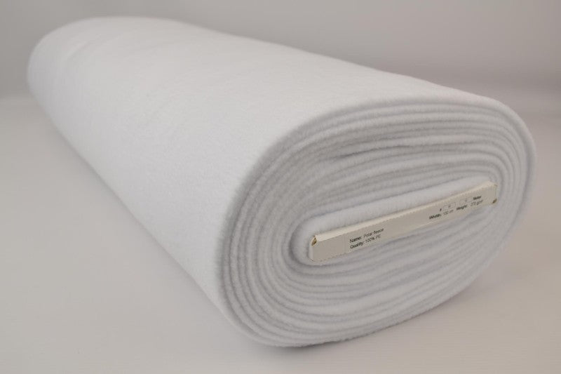 Vit polar fleece – anti-pilling, varm & lätt (bild 2 av 7)