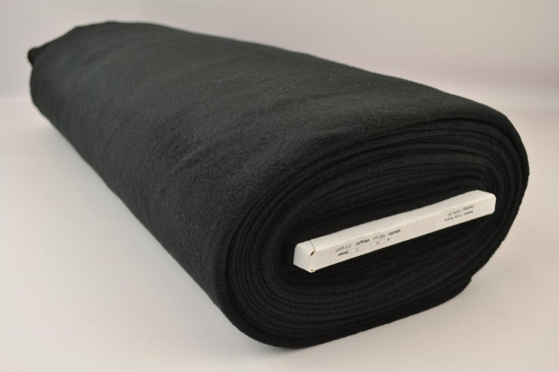 Svart polar fleece – anti-pilling, varm & lätt (bild 2 av 7)