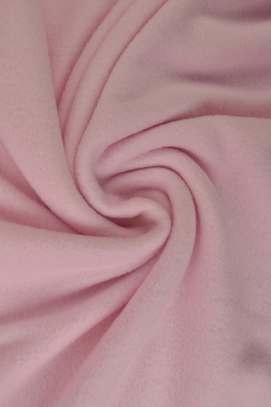 Babyrosa polar fleece – anti-pilling, varm & lätt (bild 1 av 7)