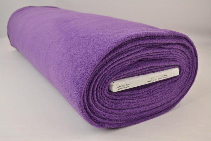 Lila polar fleece – anti-pilling, varm & lätt (bild 2 av 7)