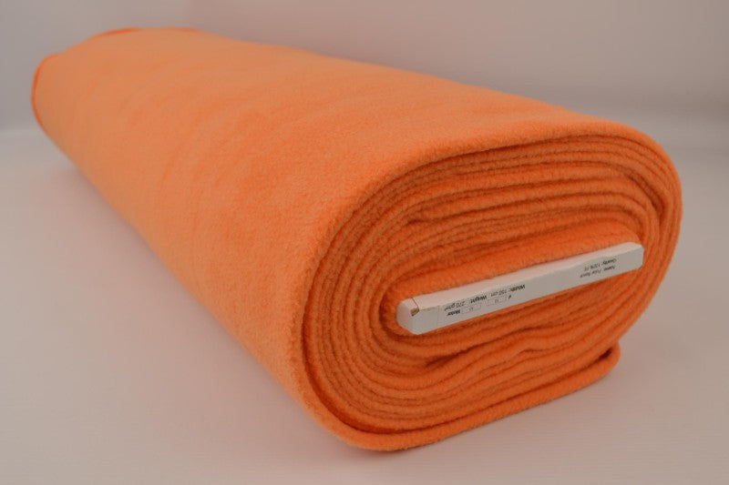 Orange polar fleece – anti-pilling, varm & lätt (bild 2 av 7)