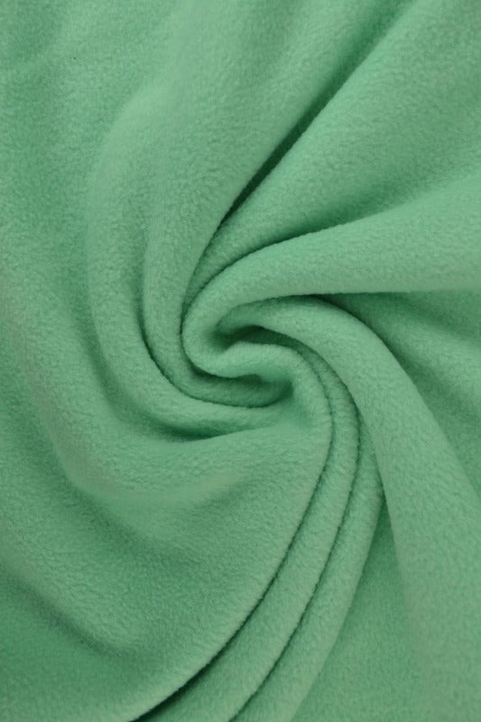 Mintgrön polar fleece – anti-pilling, varm & lätt (bild 1 av 7)