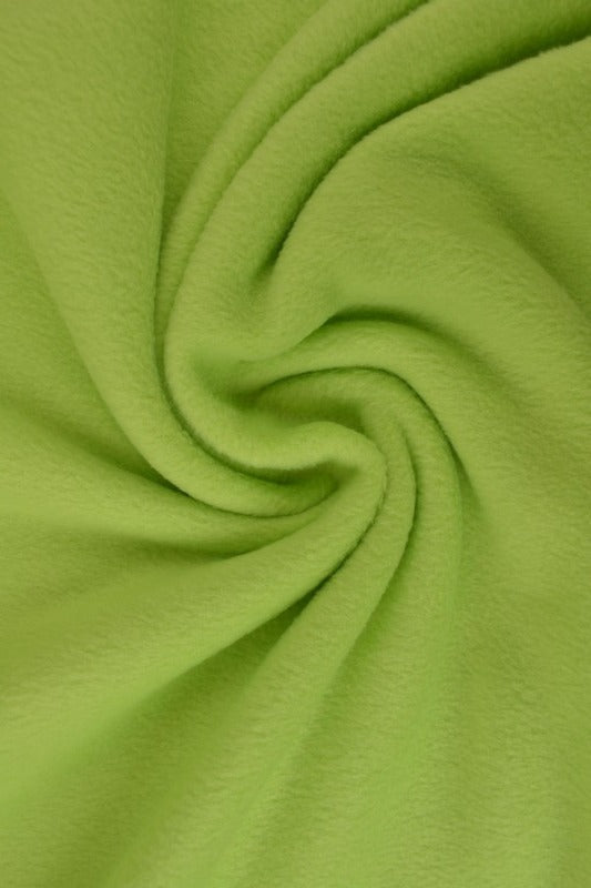 Limegrön polar fleece – anti-pilling, varm & lätt (bild 1 av 7)