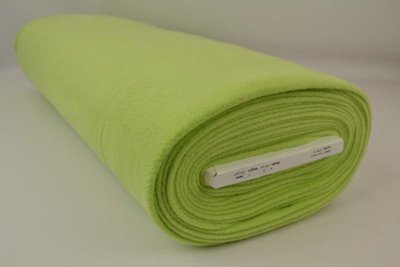 Limegrön polar fleece – anti-pilling, varm & lätt (bild 2 av 7)