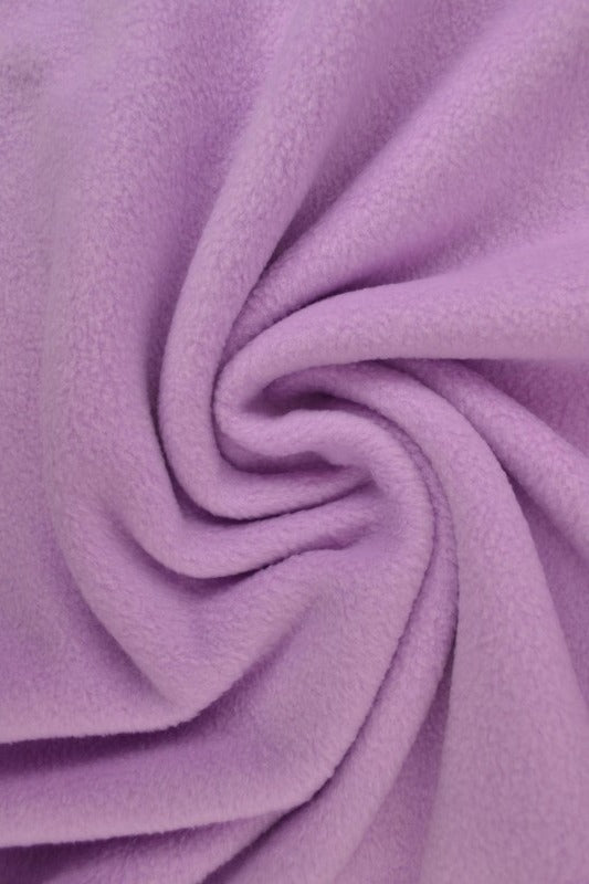 Ljus lila polar fleece – anti-pilling, varm & lätt (bild 1 av 7)