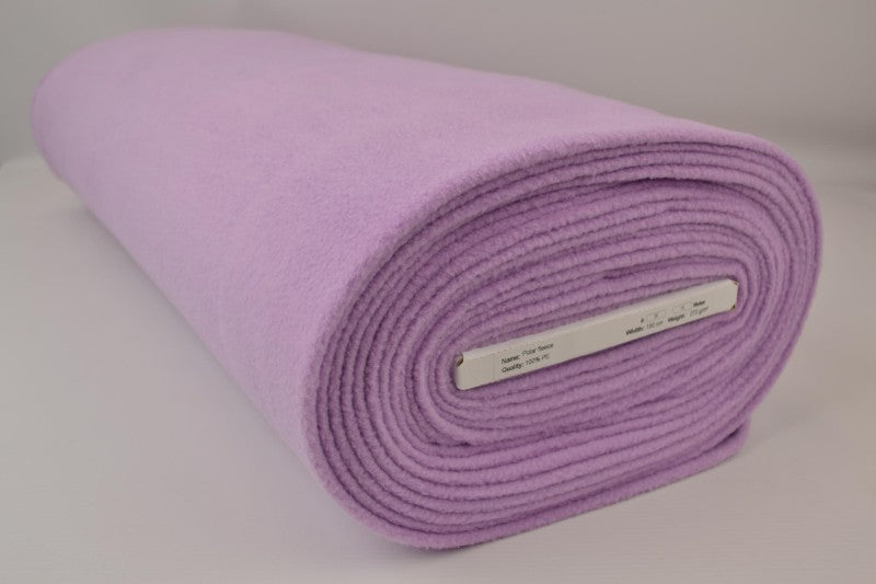 Ljus lila polar fleece – anti-pilling, varm & lätt (bild 2 av 7)