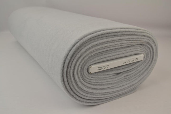 Silvergrå polar fleece – anti-pilling, varm & lätt (bild 2 av 7)