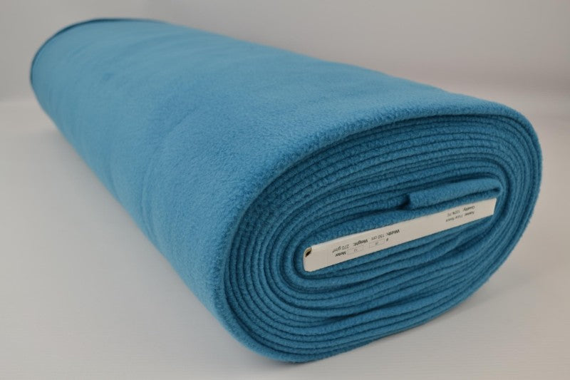Petrol polar fleece – anti-pilling, varm & lätt (bild 2 av 7)