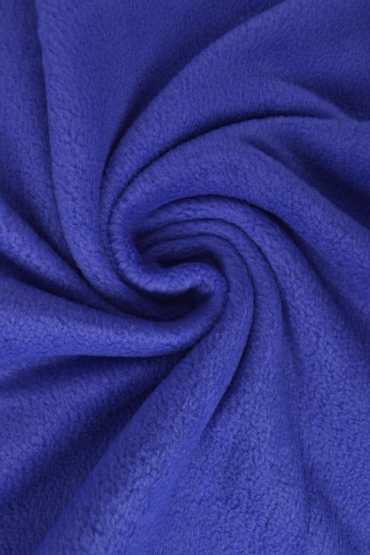 Mörkblå polar fleece – anti-pilling, varm & lätt (bild 1 av 7)