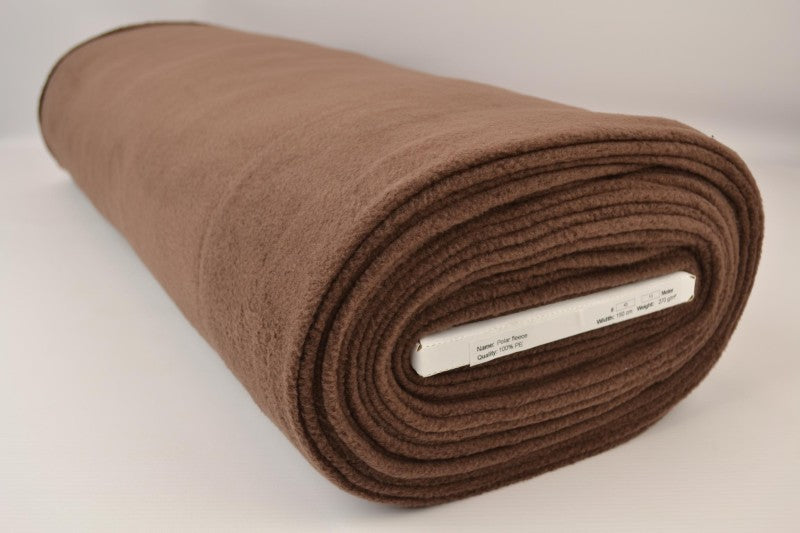 Brun polar fleece – anti-pilling, varm & lätt (bild 2 av 7)