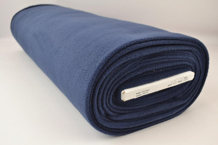 Mörkblå polar fleece – anti-pilling, varm & lätt (bild 2 av 7)