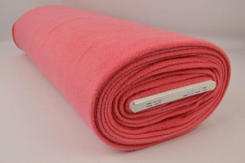Korall rosa polar fleece – anti-pilling, varm & lätt (bild 2 av 7)