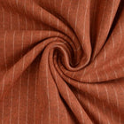 TERRACOTTA TJOCK RANDIGT FLANEL