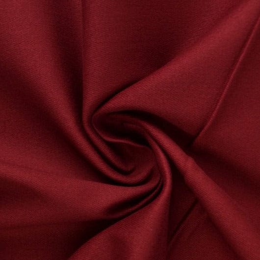 Bordeaux bomullstwill med stretch – diagonal twill & formfast komfort (bild 1 av 7)