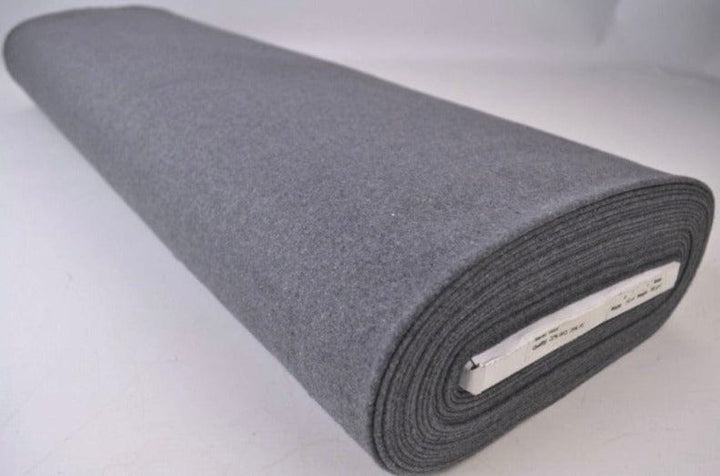 Grå slitstark och mjuk ull/polyester tyg (bild 2 av 4)