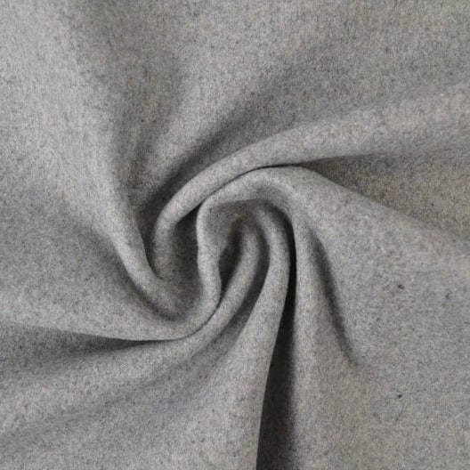 Silvergrå slitstark och mjuk ull/polyester tyg (bild 1 av 4)