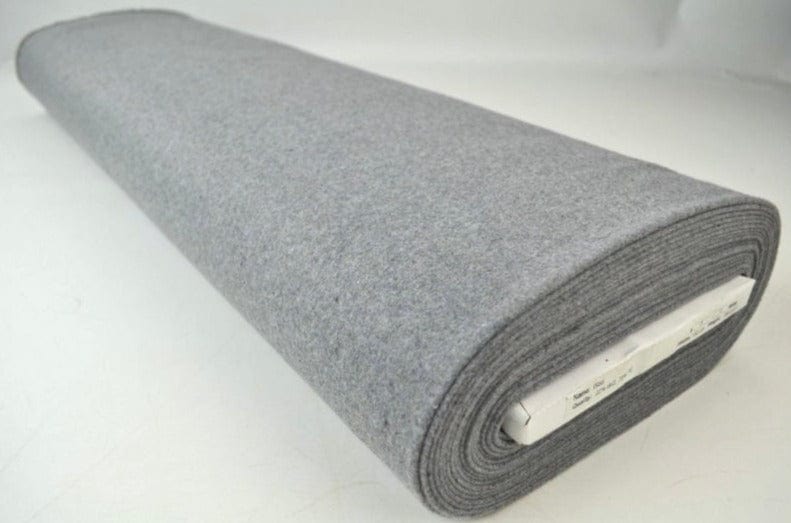 Silvergrå slitstark och mjuk ull/polyester tyg (bild 2 av 4)