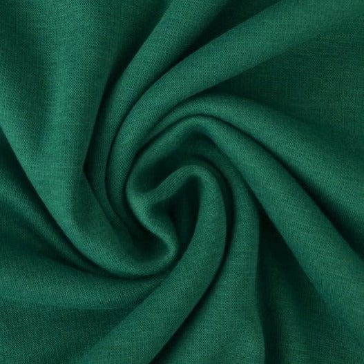 Flaskegrön borstad sweatshirt – alpine fleece med mjuk insida & stretch (bild 1 av 6)