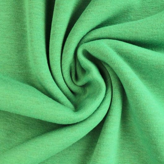 Limegrön borstad sweatshirt – alpine fleece med mjuk insida & stretch (bild 1 av 6)